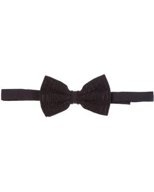 Jupe by Jackie Silk bow tie - Negro