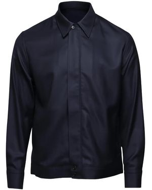 Brioni Collar Shirt - Blue