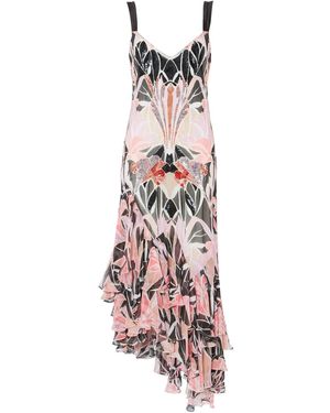 Temperley London Alani ラッフル ドレス - ホワイト