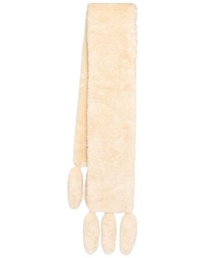 Conner Ives Faux-Fur Stole - White