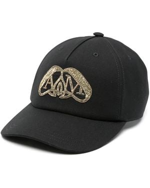McQueen Cappello Da Baseball Con Ricamo - Nero
