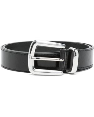 Maje Leather Belt - Black