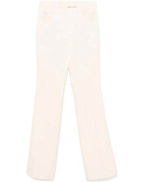 Tom Ford Wide-Leg Tailored Pants - White