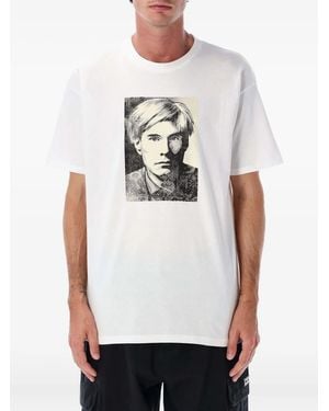 Obey Camiseta Warhol-Portrait - Blanco