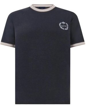 Paul & Shark X-Soft Heraldic-Embroidered T-Shirt - Blue