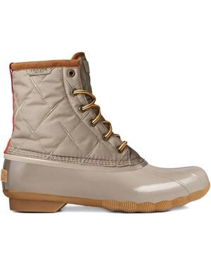 Sperry Top-Sider Saltwater Quilted Duck Boots - Brown