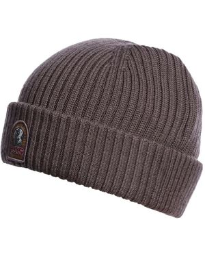 Parajumpers Matio Ribbed Beanie Hat - Brown