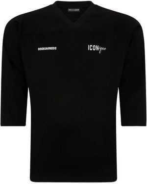 DSquared² Vネック Tシャツ - ブラック