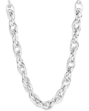 FEDERICA TOSI Rose Chain Necklace - Metallic