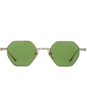 Chrome Hearts Lunettes De Soleil À Monture Géométrique - Green