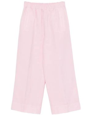 ROSSO35 Elasticated Trousers - Pink