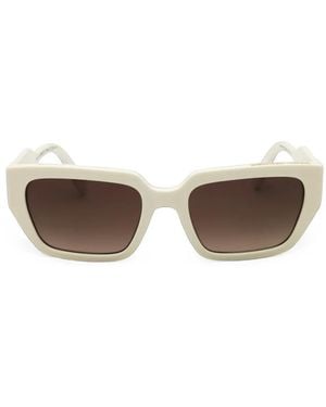 Marc Jacobs Rectangle-Frame Sunglasses - Natural