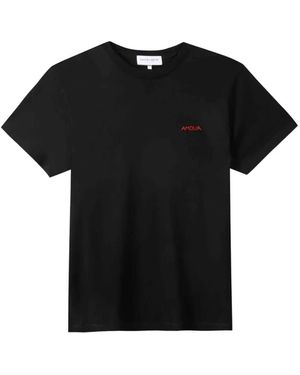 Maison Labiche エンブロイダリー Tシャツ - ブラック