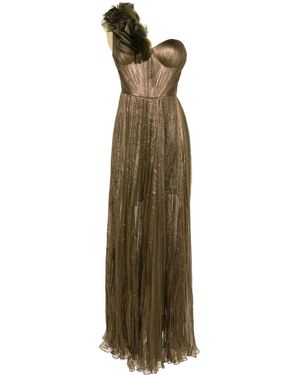 IRIS SERBAN Angelina Maxi Dress - Green