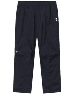 Chocoolate Logo-Patch Track Pants - Blue
