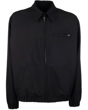 Prada Blouson En Mohair Et Laine - Black