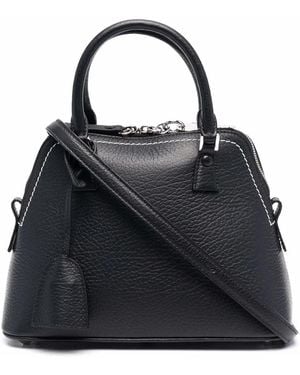 Maison Margiela 5ac レザーバッグ ミニ - ブラック