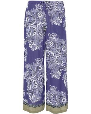 Etro Trousers - Blue