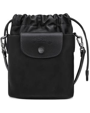 Longchamp Borsa A Secchiello Le Pliage Xtra Mini - Nero