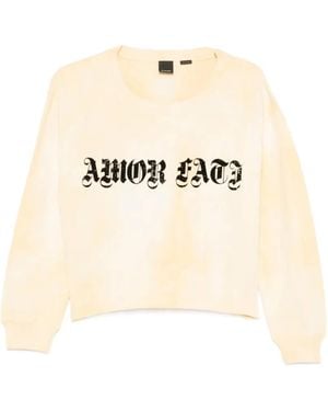 Pinko Crew-Neck Sweatshirt - Natural