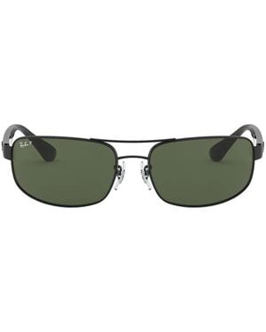 Ray-Ban Oval-Frame Sunglasses - Green