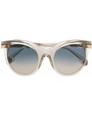 Cazal Round-Frame Sunglasses - Blue