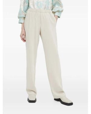 Samsøe & Samsøe Elasticated Trousers - White