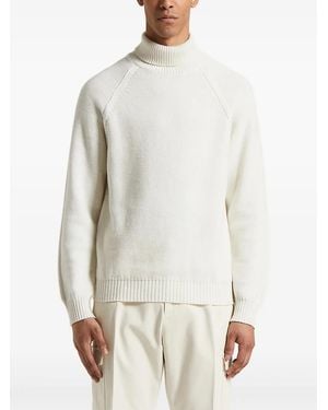 Peserico Pullover Mit Raglanärmeln - Weiß