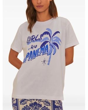 FARM Rio Girls Rio Ipanema T-Shirt - Grey