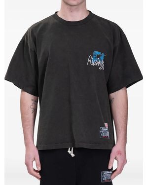 RRR123 Mansion T-shirt - ブラック