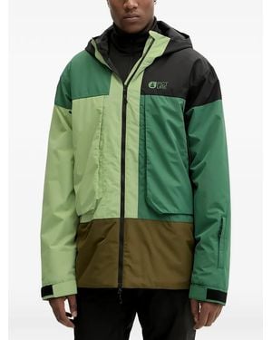 Picture Veste Colour Block À Capuche - Vert