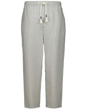 Orlebar Brown Sonoran Seersucker-Stripe Trousers - Grey