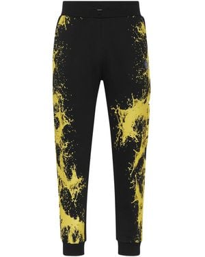 Philipp Plein Jogger Trousers Splash - Black