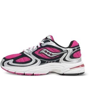 Saucony Grid Jazz 9 Lace-Up Trainers - White