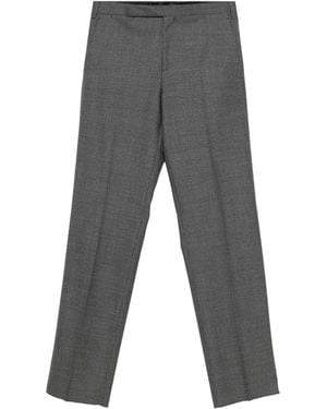 Lardini Pressed-Crease Trousers - Grey