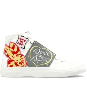 KENZO Hoshi High-Top Sneakers - Wit