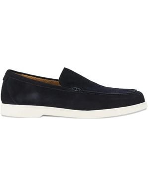 Loake Tuscany Suede Loafers - Blue
