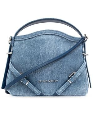 Givenchy デニム ショルダーバッグ - ブルー