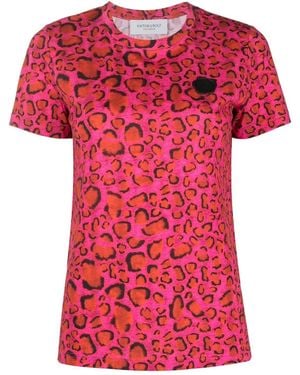 Viktor & Rolf Logo-Patch Short-Sleeve T-Shirt - Red