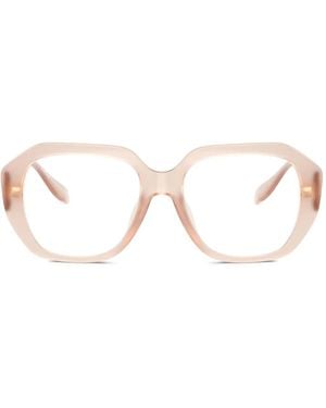 Michael Kors ジオメトリック眼鏡フレーム - ピンク