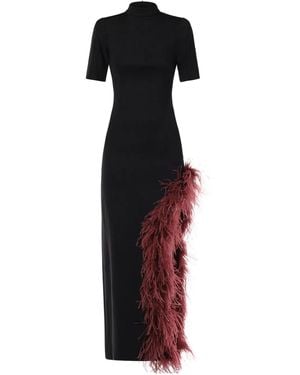 The Archivia Robe Soul Ruby À Coupe Longue - Noir