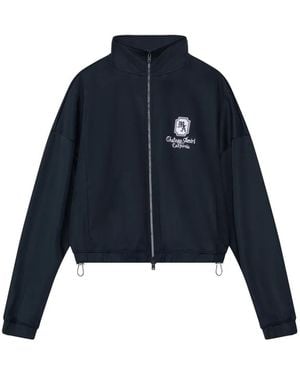 Amiri Ma Chateau Sweatshirt mit Logo-Print - Blau