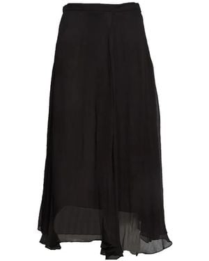 Isabel Marant Jupe Lycia À Design Asymétrique - Black
