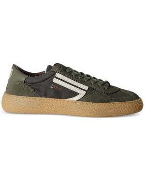 PURAAI 1.01 Vintage Panelled Trainers - Green