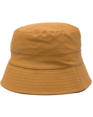 Rains Stitched-Trim Hat - Natural