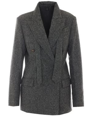 Brunello Cucinelli Jackets Anthracite - Nero