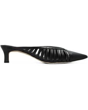 MICHAEL Michael Kors Adriana Caged Mules - Black
