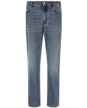 Department 5 Stones Straight-Leg Jeans - Blue