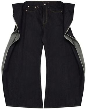 Junya Watanabe Jean À Coupe Ample - Blue
