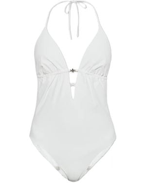 Tory Burch Cut-Out Swimsuit - White